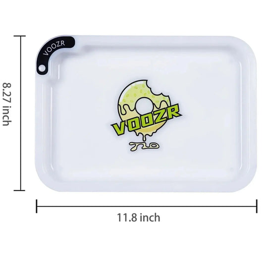 LED Rolling Tray (Light-Up / Glow) – 7 Colors, USB-C Rechargeable | VOOZR - VOOZR