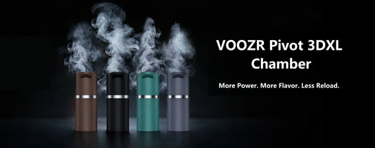 VOOZR Introduces Three New Colors for the Pivot 3DXL Chamber — Green, Grey, and Brown - VOOZR