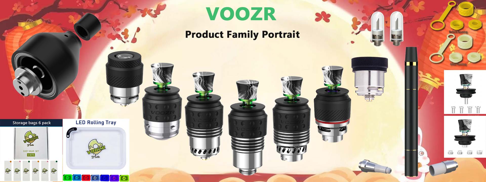 About VOOZR | E-Dab Rigs, 3dxl Chambers, Atomizers & Accessories for ...