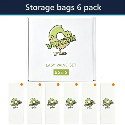 VOOZR EASY VALVE Replacement Set of 6 ready to use EASY VALVE Balloons for the application with the VOLCANO voozr