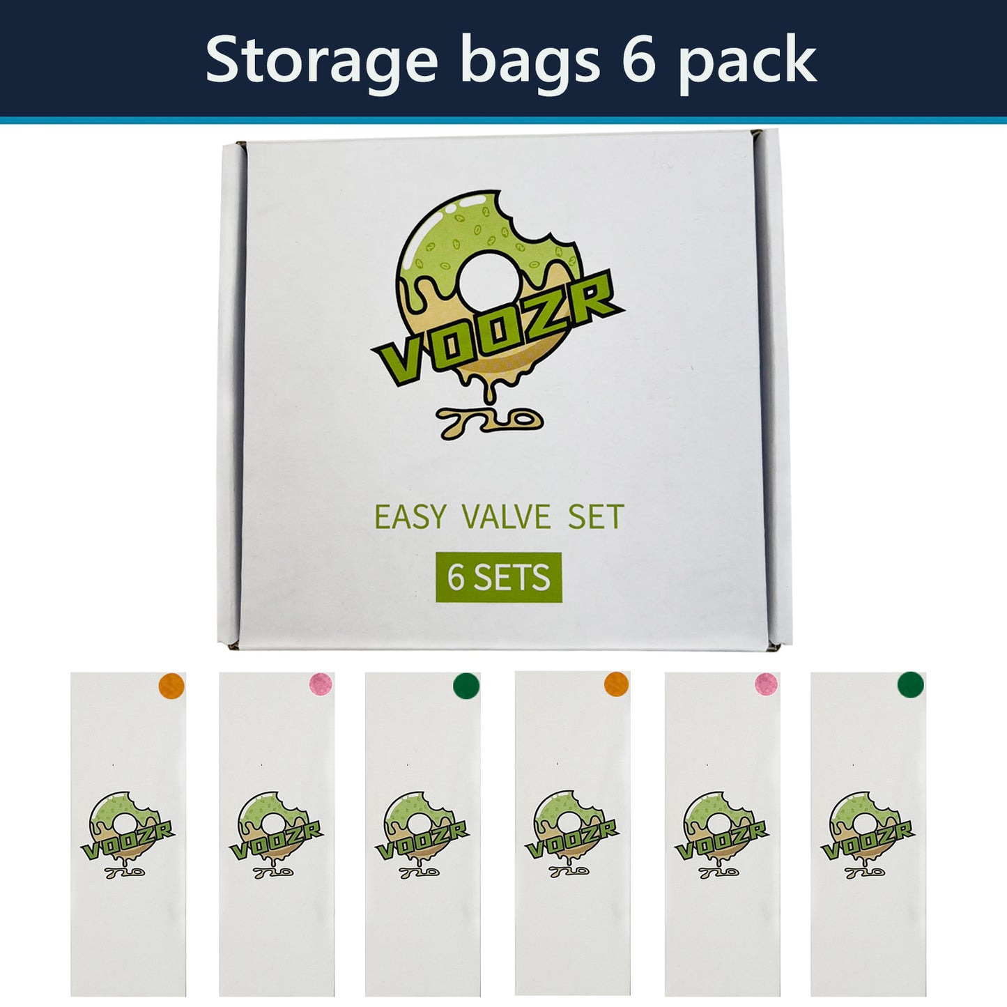 VOOZR Adapter Bags Accessories Kit Balloon Bag 6pcs