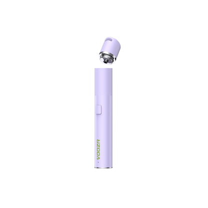 VOOZR P2A Purple Vaporizer Pen 1100mAh Portable Concentrate Vaporizer with 3DXL Ceramic Chamber VOOZR