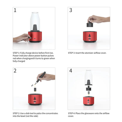 I-MAGMA Electric DAB RIG (Drink-Smoke), Smart Hand-held