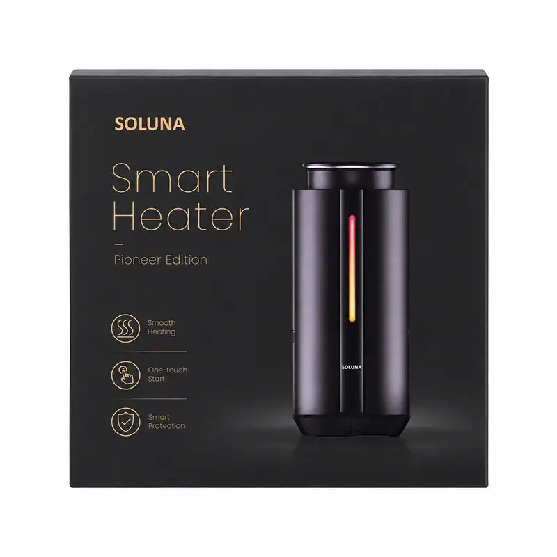 VOOZR × SOLUNA X1 Smart Electric Hookah Heater – Charcoal-Free Hookah Heat Head with Precise Temperature Control for Modern Hookah Sessions VOOZR
