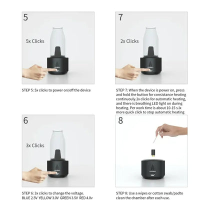 I-MAGMA Electric DAB RIG (Drink-Smoke), Smart Hand-held